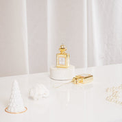 Ornament Christmas pendant - Perfume bottle - Glass - 5x2.5x9cm